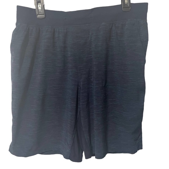 LULULEMON T.H.E. Short Linerless in Heather Allover Iron Blue True Navy - Picture 2 of 13